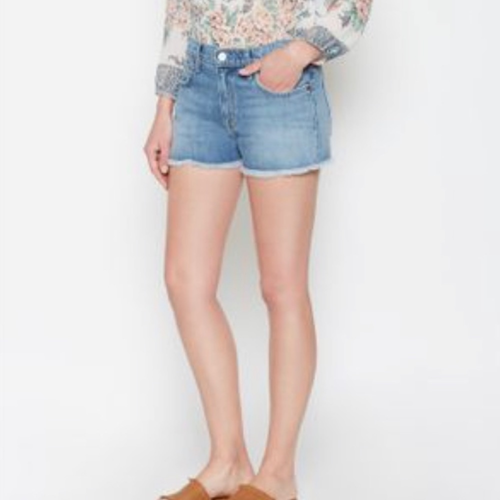 Joie Denim Cutoff Frayed Shorts